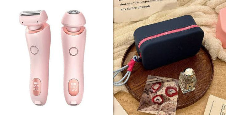 2-in-1 Rechargeable Hair Removal Epilator: Your All-in-One Solution for Silky Smooth Skin - All Inclusive Family Treasures