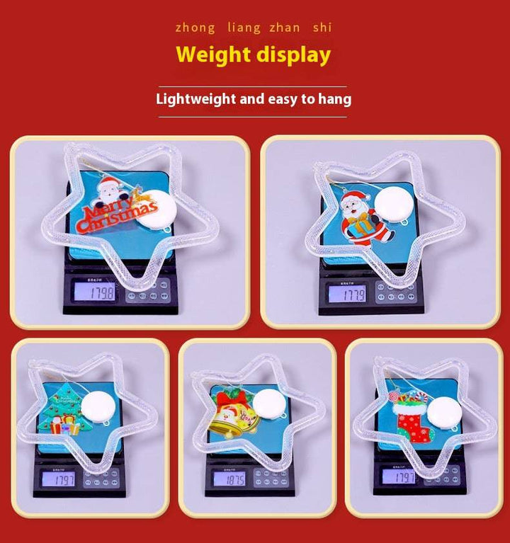 Sparkling LED Christmas Star Lights – Illuminate Your Windows and Doors This Holiday Season - All Inclusive Family Treasures