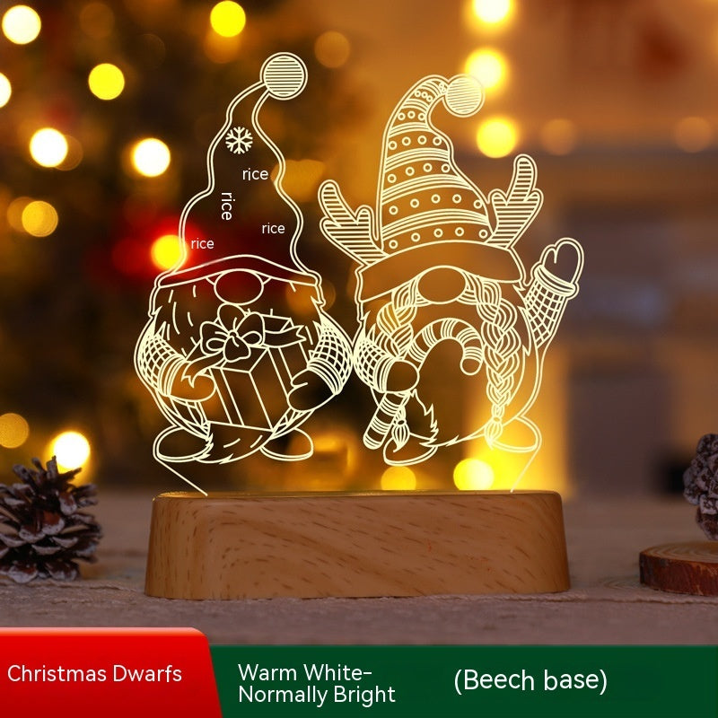 Light Up the Holidays with Magical 3D Glow Lamps