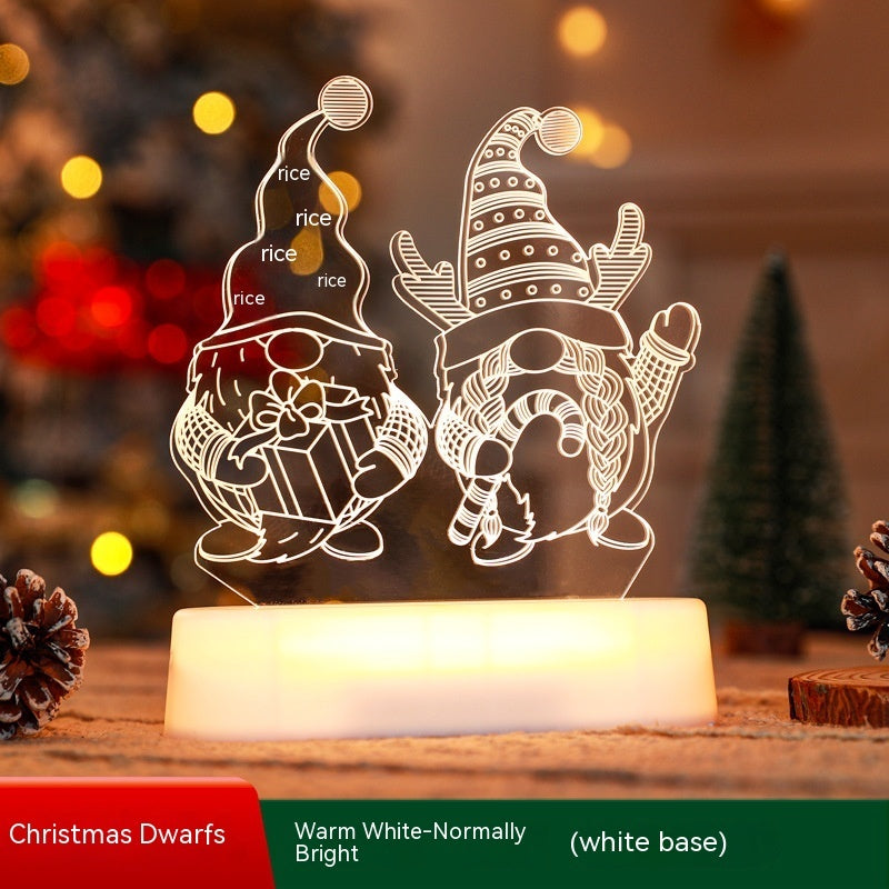 Light Up the Holidays with Magical 3D Glow Lamps