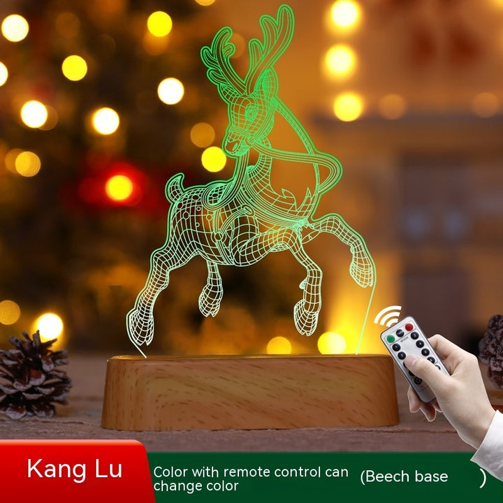 Light Up the Holidays with Magical 3D Glow Lamps