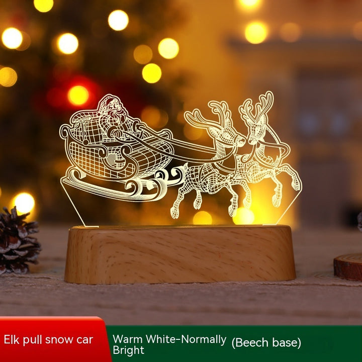 Light Up the Holidays with Magical 3D Glow Lamps