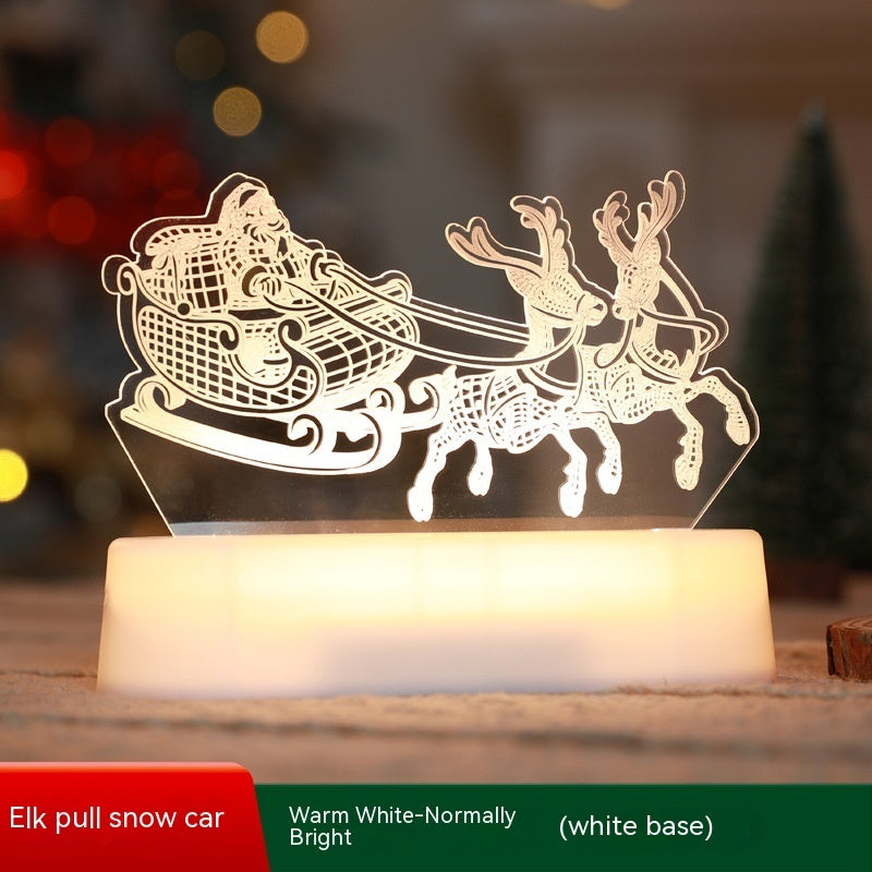 Light Up the Holidays with Magical 3D Glow Lamps