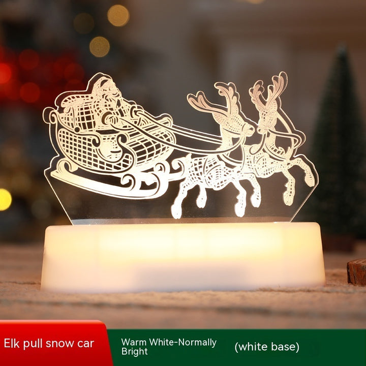 Light Up the Holidays with Magical 3D Glow Lamps