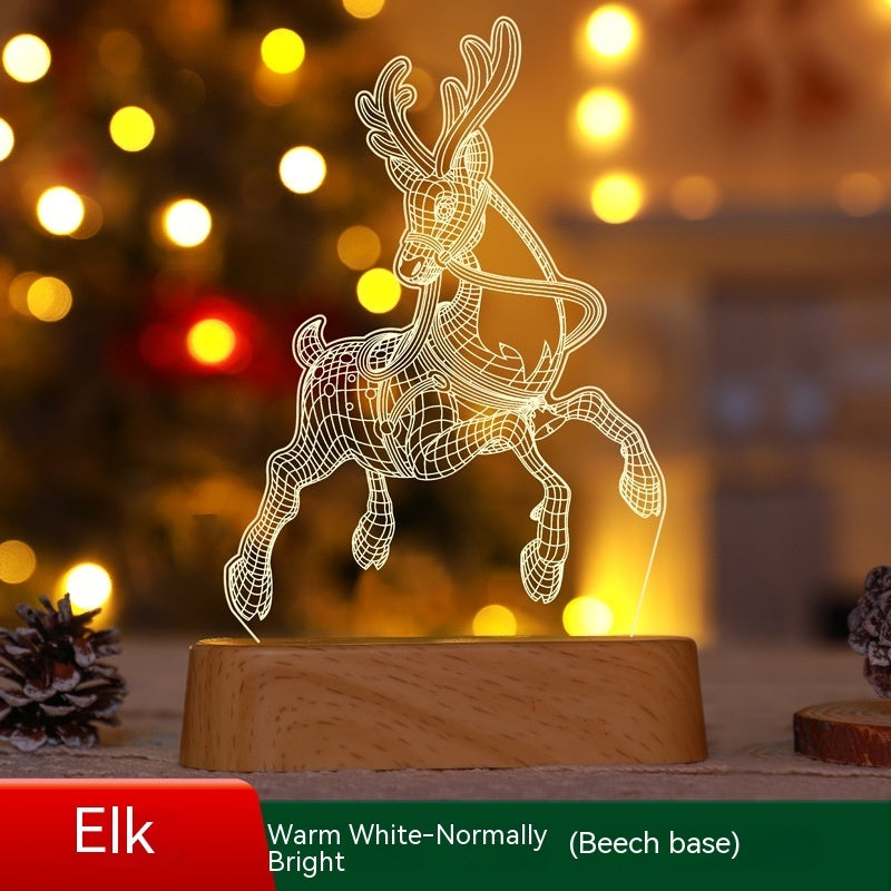 Light Up the Holidays with Magical 3D Glow Lamps