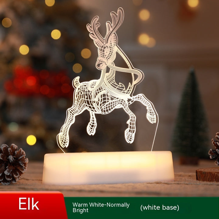 Light Up the Holidays with Magical 3D Glow Lamps