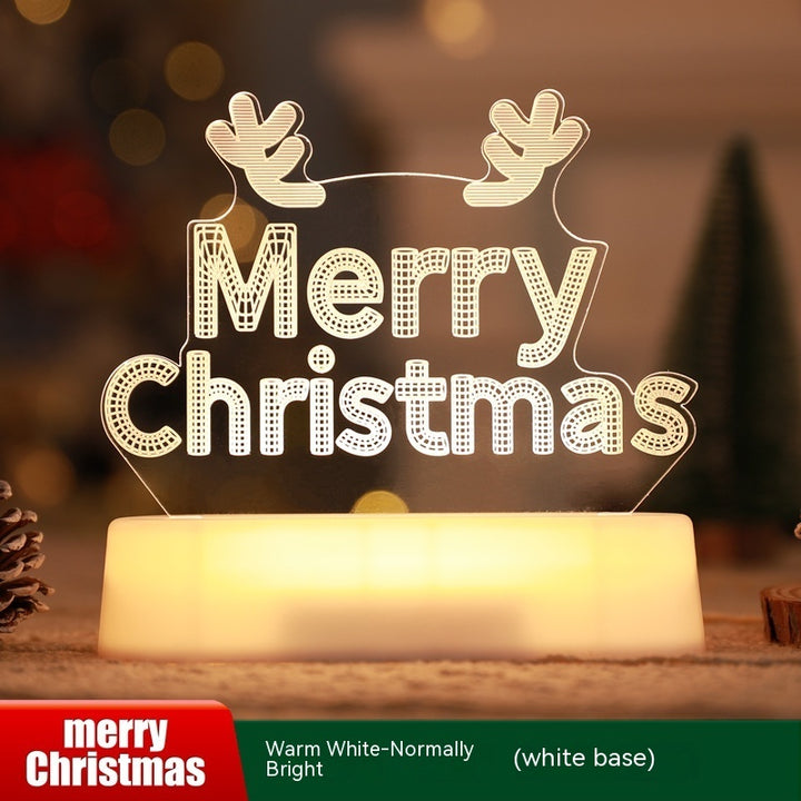 Light Up the Holidays with Magical 3D Glow Lamps