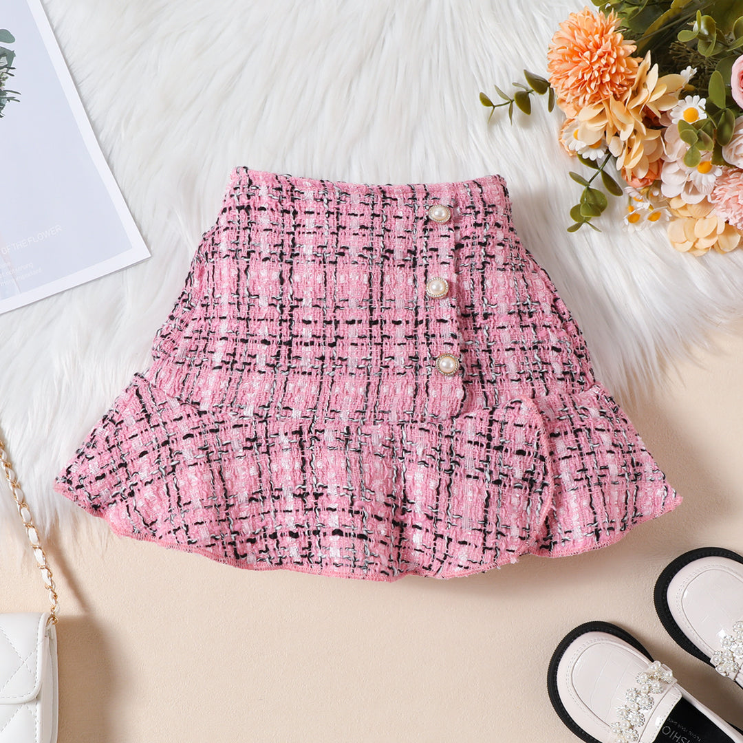 Chic & Sweet – 3-Piece Skirt Set for Little Fashionistas