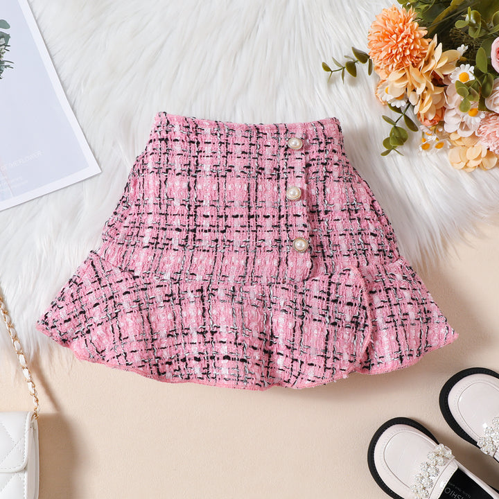Chic & Sweet – 3-Piece Skirt Set for Little Fashionistas