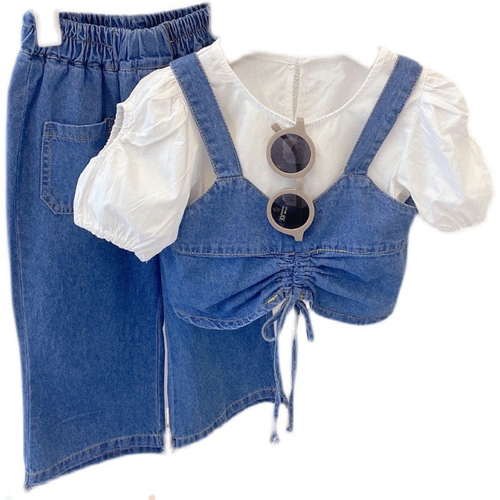 Denim Darling 3-Piece Set – Style That Grows With Her
