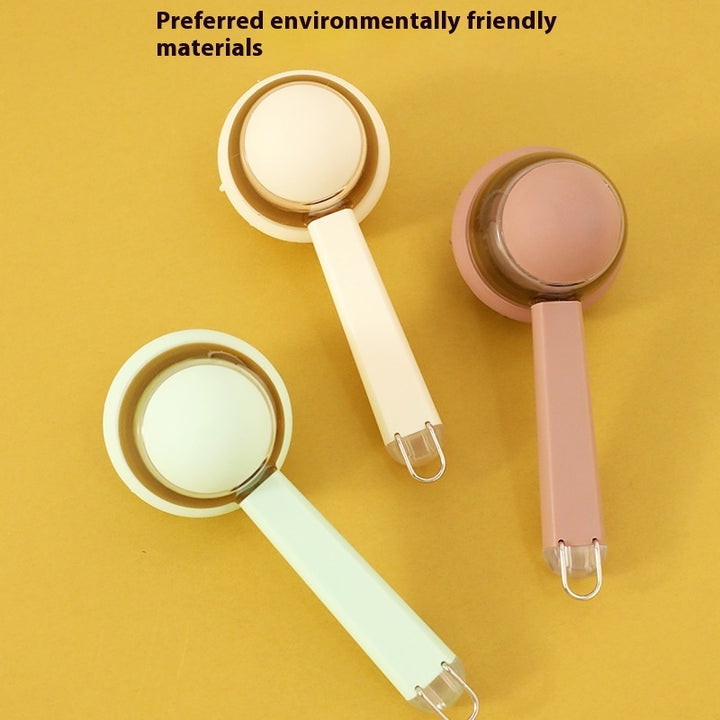GentleGlow 3-in-1 Pet Bath Brush with Liquid Dispenser