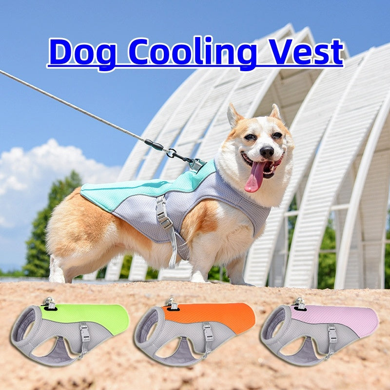 CoolPup Breathable Dog Cooling Vest for Summer Walks