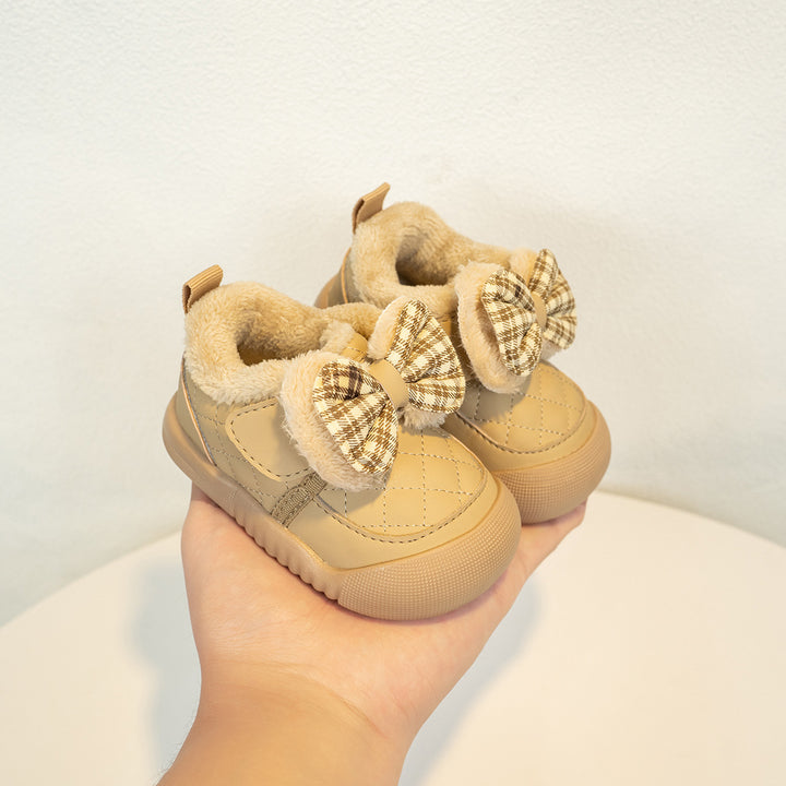 Little Bows Winter Toddler Shoes