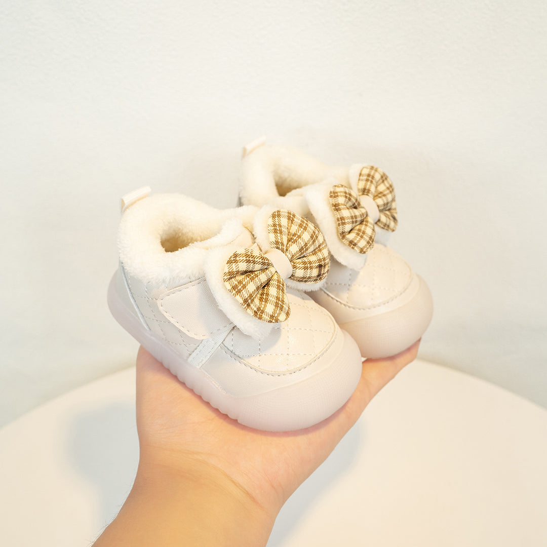 Little Bows Winter Toddler Shoes