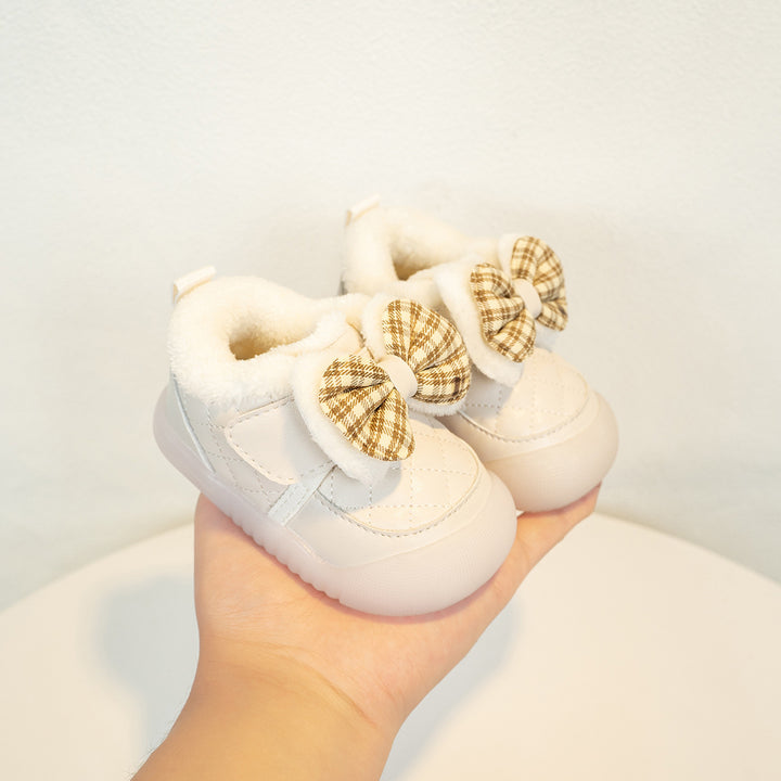 Little Bows Winter Toddler Shoes