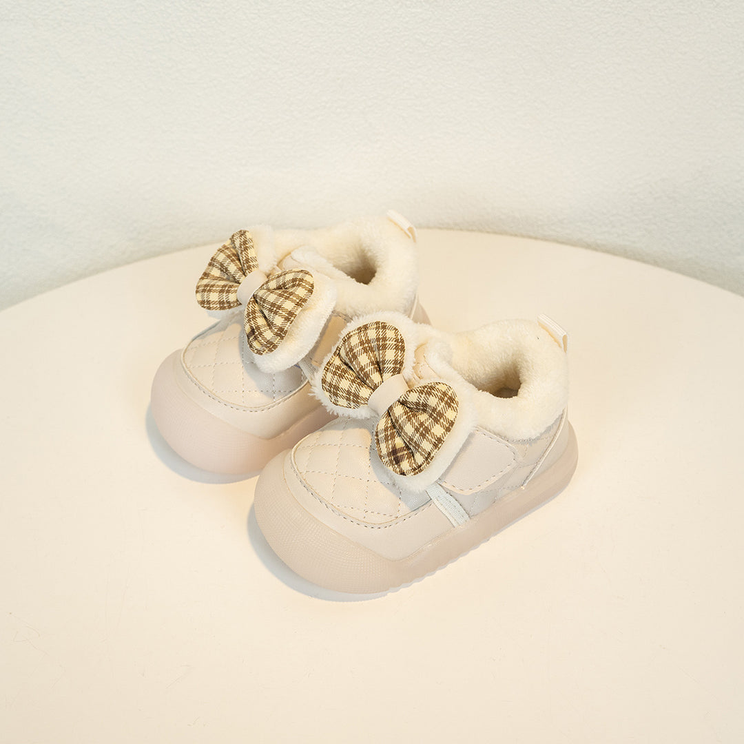 Little Bows Winter Toddler Shoes