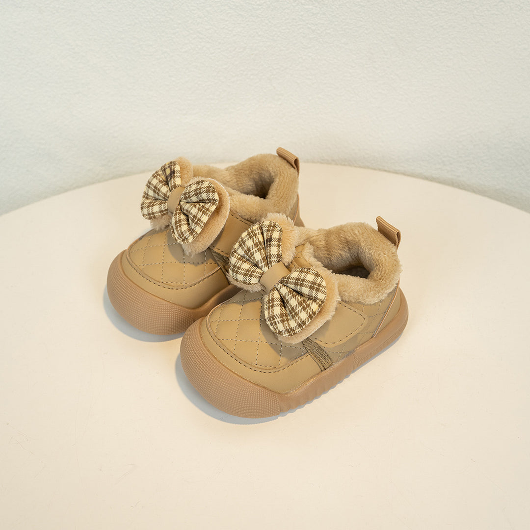 Little Bows Winter Toddler Shoes