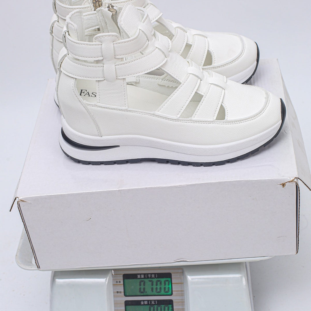 Street Luxe Gladiator Sneakers – Bold Looks, Breezy Comfort