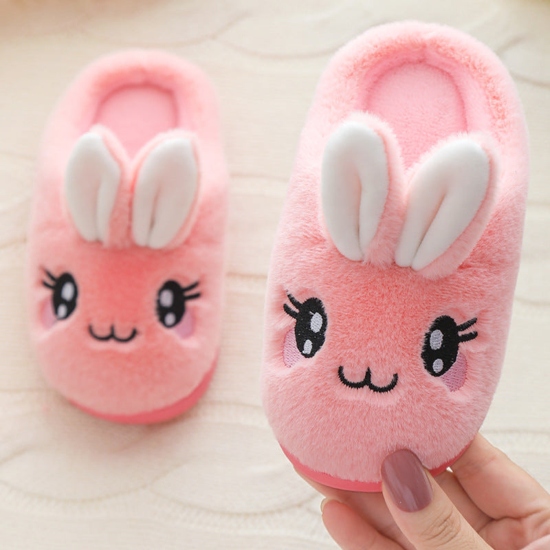 Fluffy Bunny Slippers for Kids – Cute, Cozy, and Hoppin’ Comfy!