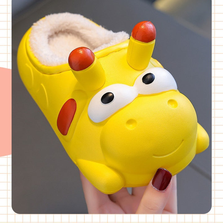 Dino Smiles Waterproof Kids Slippers
