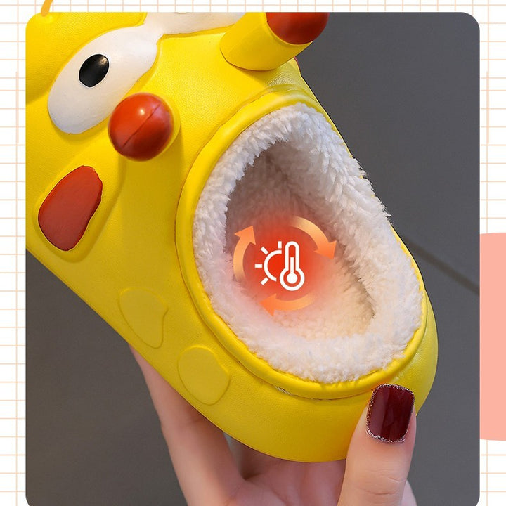 Dino Smiles Waterproof Kids Slippers