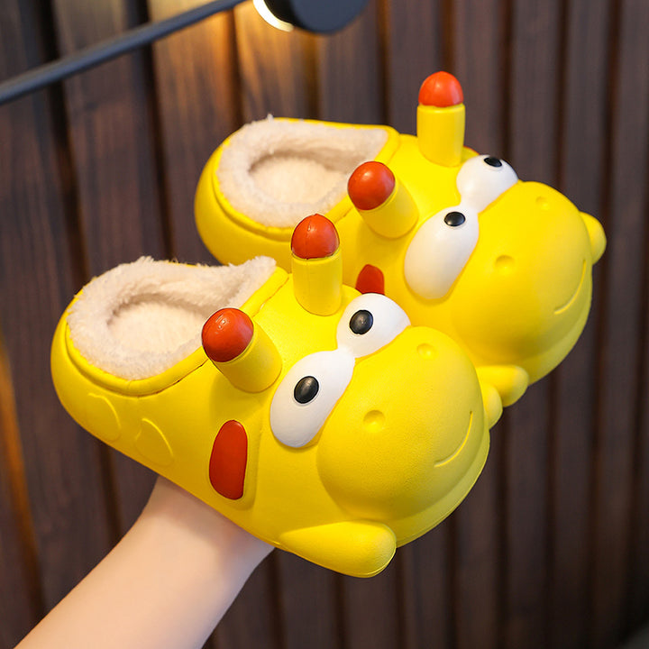 Dino Smiles Waterproof Kids Slippers
