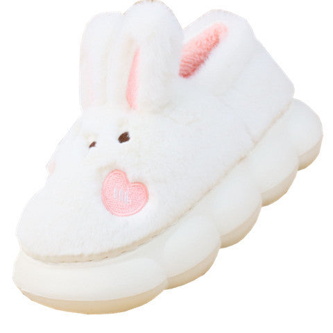 Cloud Bunny Bliss – Ultra-Plush Non-Slip Slippers for Women