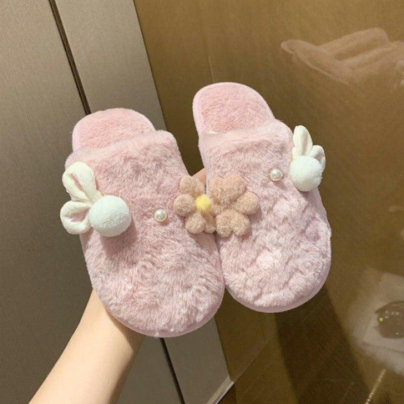 Berry Sweet & Cozy Plush Slippers