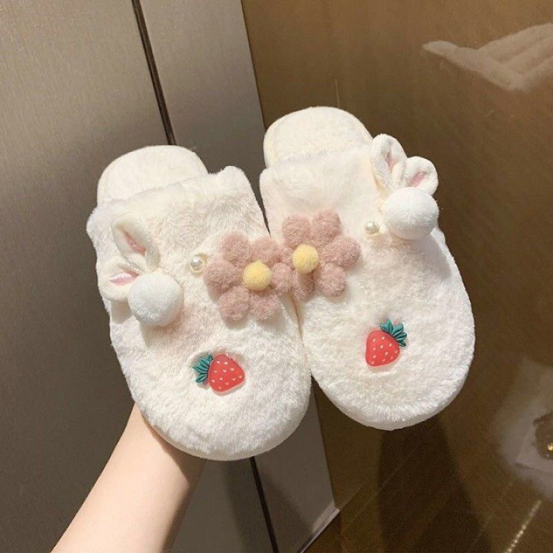 Berry Sweet & Cozy Plush Slippers