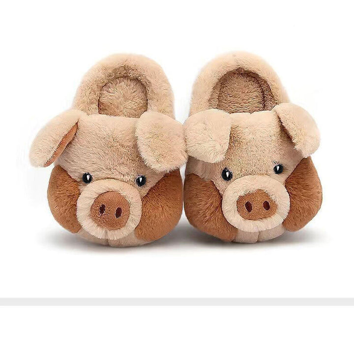 Snuggle-Ready Piggy Slippers for Ultimate Comfort