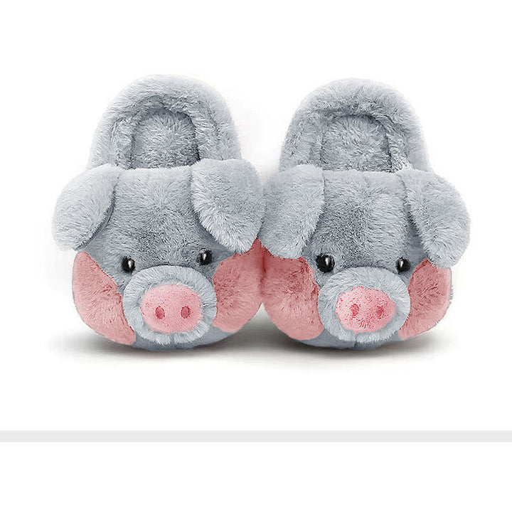 Snuggle-Ready Piggy Slippers for Ultimate Comfort