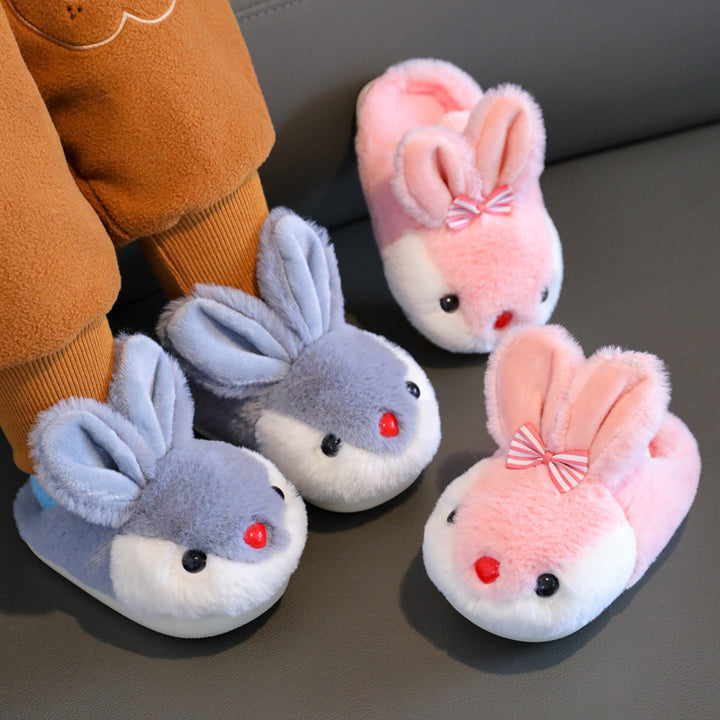 Hop Into Warmth with These Adorable Bunny Slippers for Kids