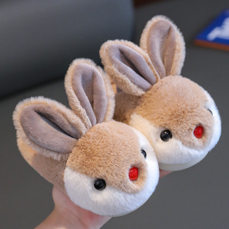 Hop Into Warmth with These Adorable Bunny Slippers for Kids