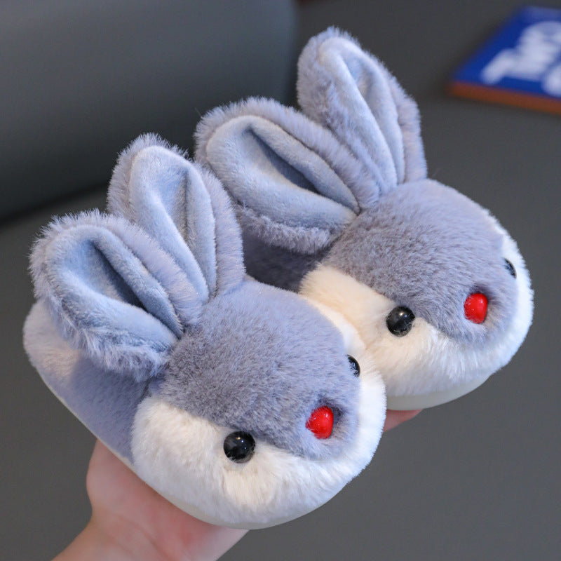 Hop Into Warmth with These Adorable Bunny Slippers for Kids