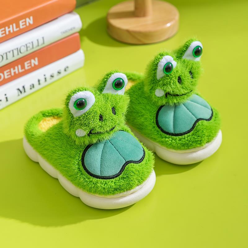 Monster Cuteness in Every Step – Plush Cartoon Slippers for All Ages