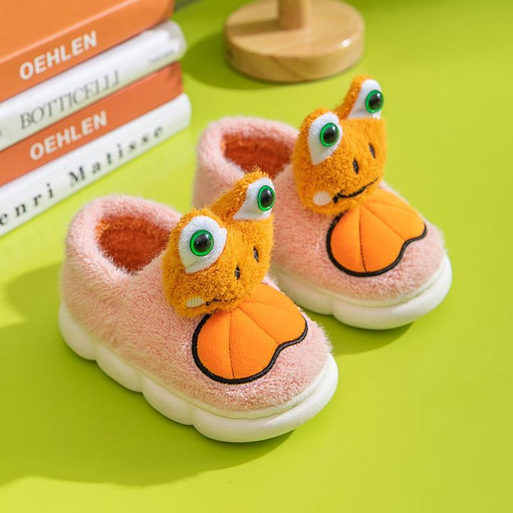 Monster Cuteness in Every Step – Plush Cartoon Slippers for All Ages