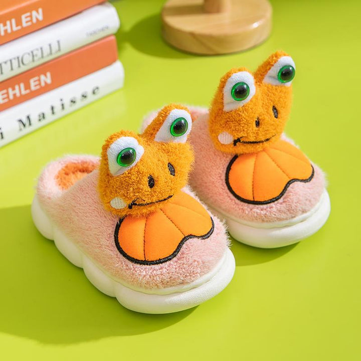 Monster Cuteness in Every Step – Plush Cartoon Slippers for All Ages
