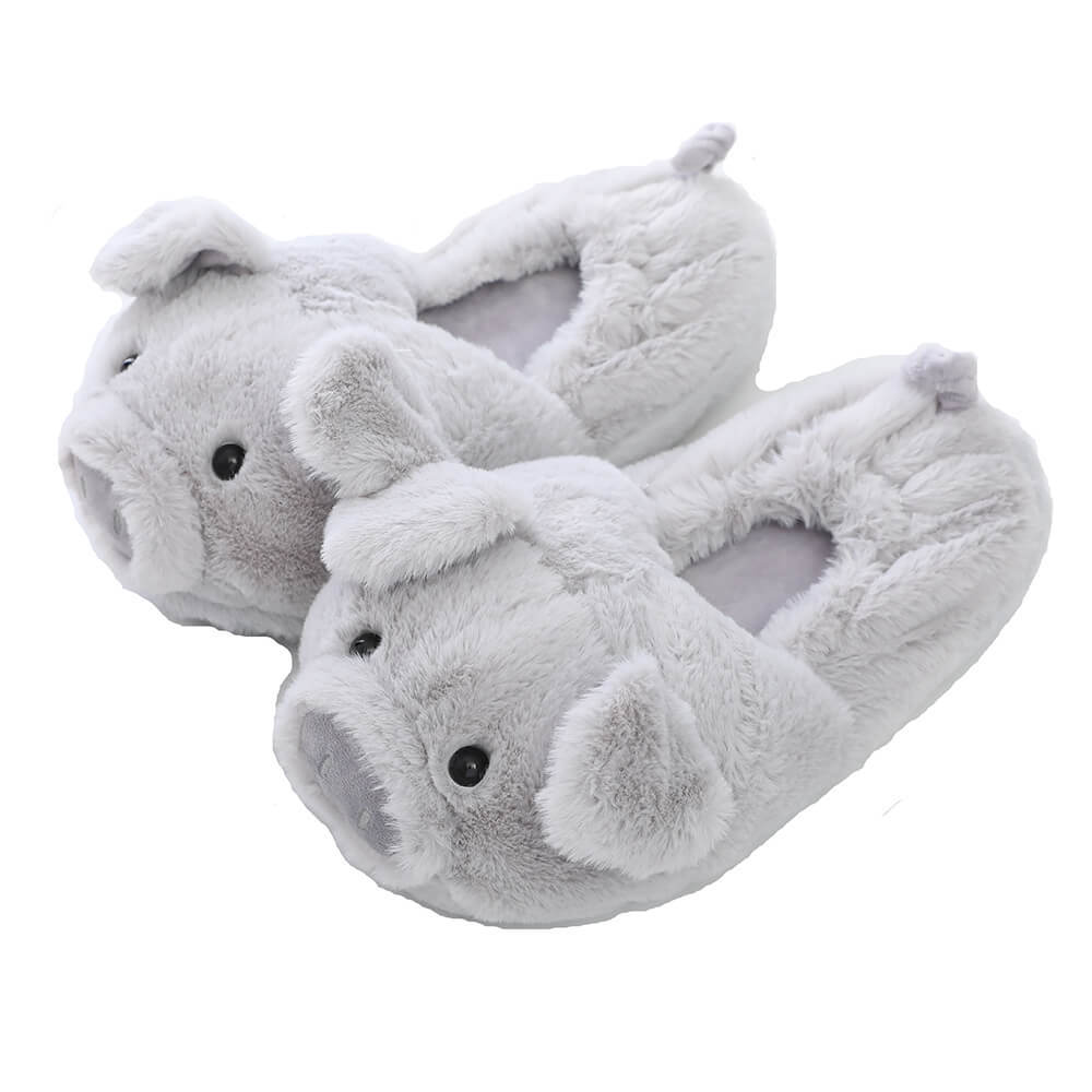 Oink Your Way to Cozy with Piggy Plush Slippers