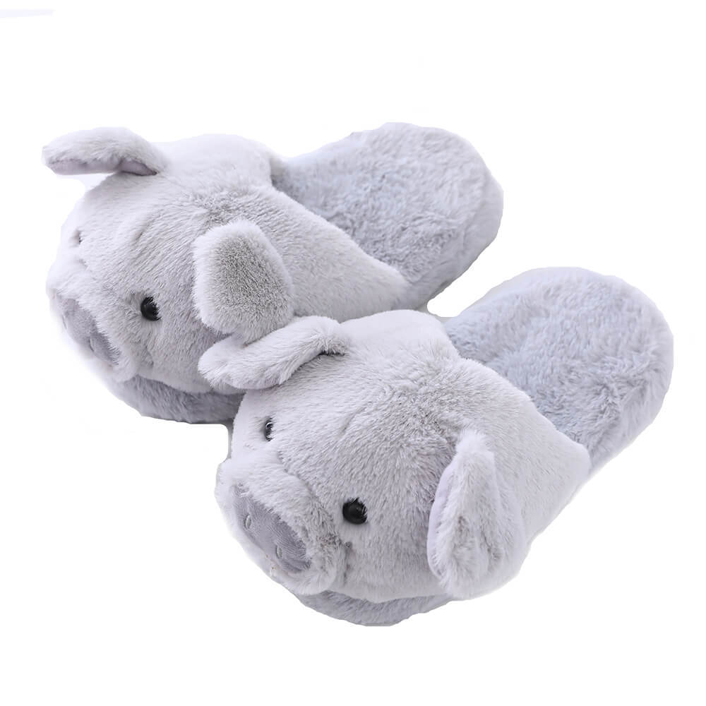 Oink Your Way to Cozy with Piggy Plush Slippers