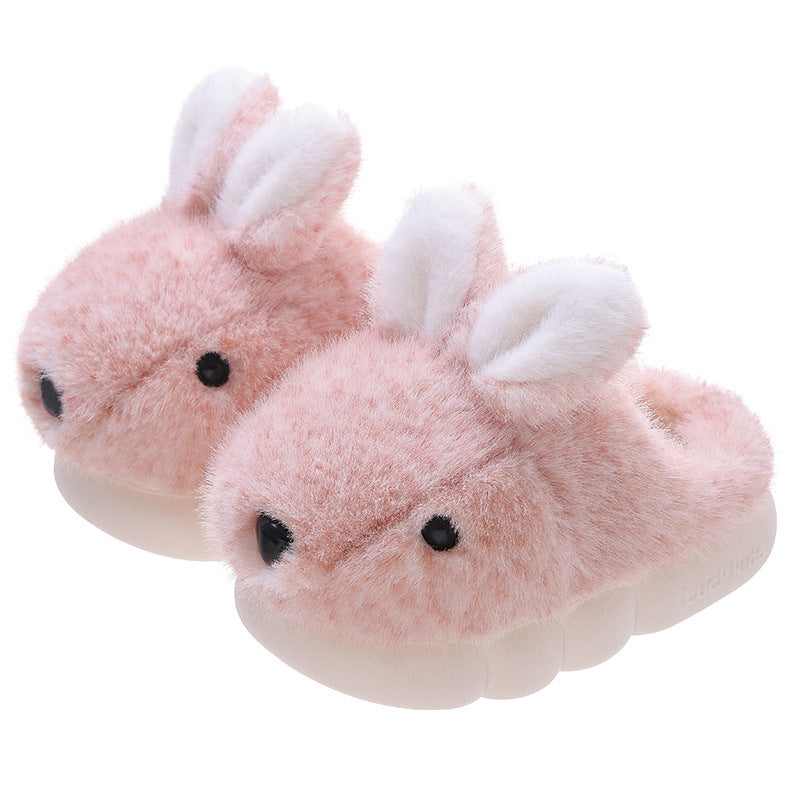 Snuggle-Bunny Plush Slippers – Warmth Hops In With Every Step