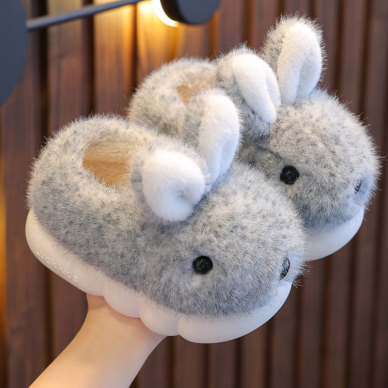 Snuggle-Bunny Plush Slippers – Warmth Hops In With Every Step