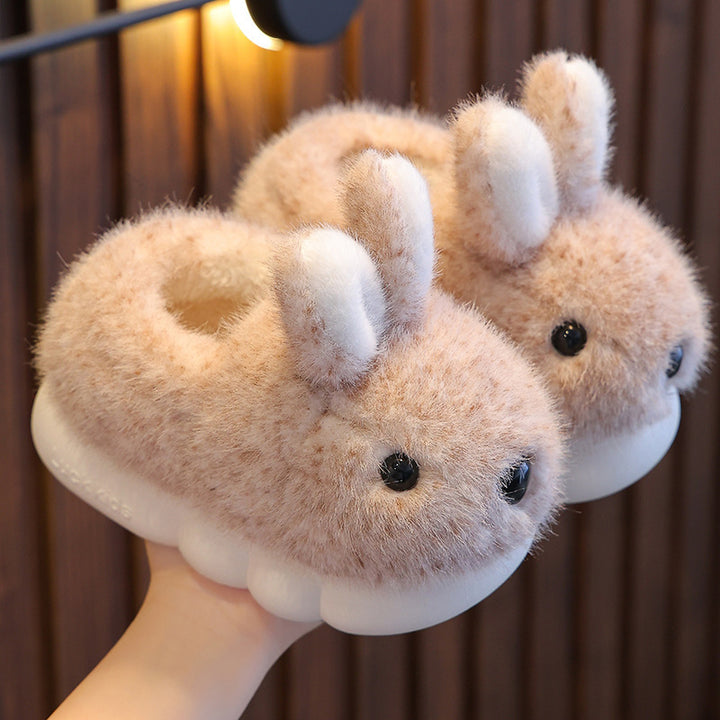 Snuggle-Bunny Plush Slippers – Warmth Hops In With Every Step
