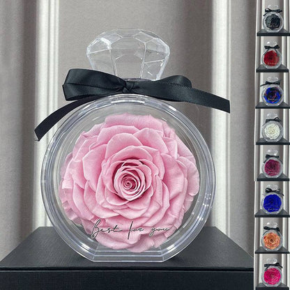 Eternal Flower Ornament – Elegance in a Crystal Gift Box - All Inclusive Family Treasures