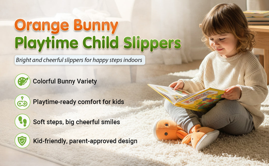 Bunny Snuggle Steps – Cozy Slippers for Little Feet