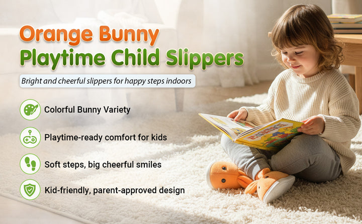 Bunny Snuggle Steps – Cozy Slippers for Little Feet