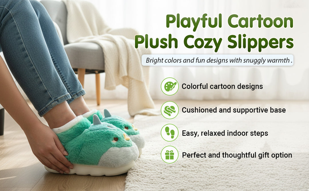 Cozy Plush Bird Slippers – Cute, Warm & Ultra-Comfy