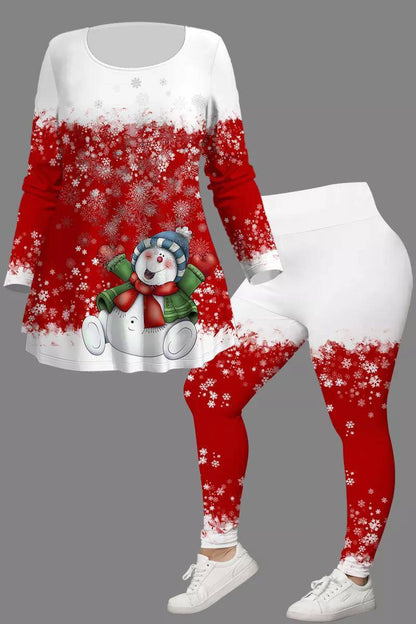 3D Christmas Print Matching Set – Festive Holiday Outfit for Men & Women - All Inclusive Family Treasures