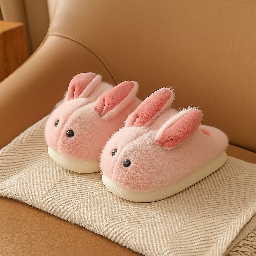 Bunny Snuggle Steps – Cozy Slippers for Little Feet
