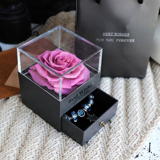 Eternal Rose Jewelry Box – A Timeless Gift of Love and Elegance - All Inclusive Family Treasures