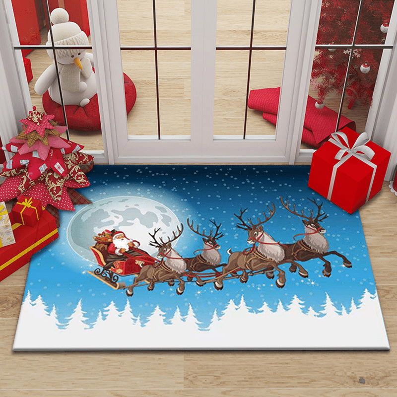 Festive Christmas Floor Rugs – Cozy and Decorative Holiday Carpets for Your Home - All Inclusive Family Treasures